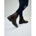 Bottines d'équitation Junior à fermeture éclair marron LeMieux