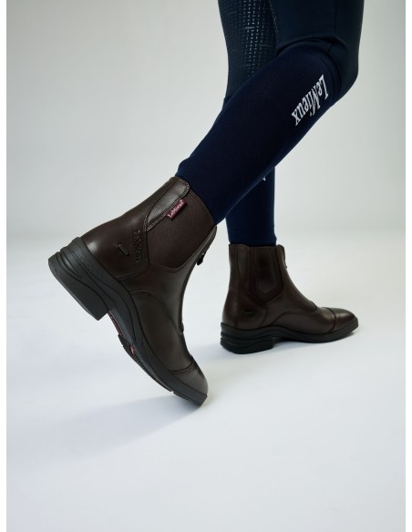 Bottines d'équitation Junior à fermeture éclair marron LeMieux