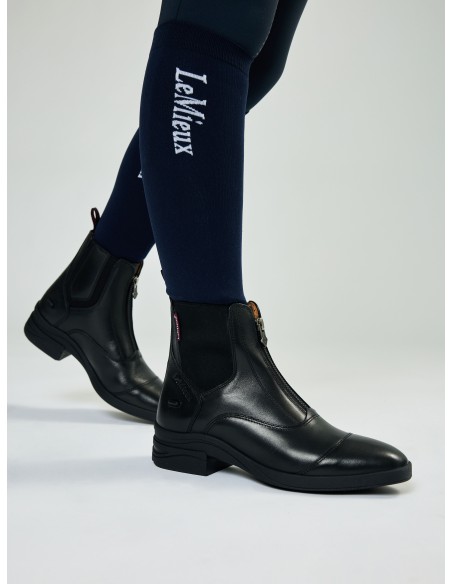 Bottines d'équitation Junior à fermeture éclair marron LeMieux