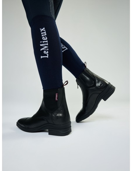 Bottines d'équitation Junior à fermeture éclair marron LeMieux