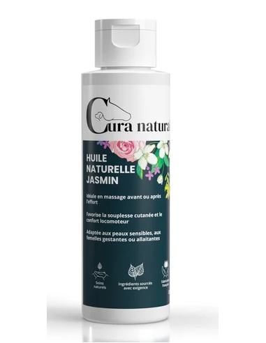 Huile naturelle de massage Jasmin Cura Naturale x The New Design