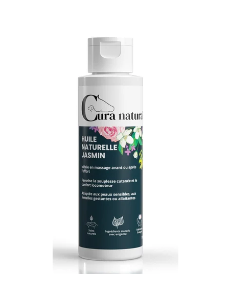 Huile naturelle de massage Jasmin Cura Naturale x The New Design