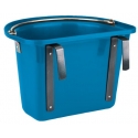 Seau Mangeoire 12 L Kerbl pour Cheval  Bleu