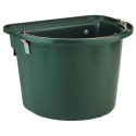 Seau Mangeoire 12 L Kerbl pour Cheval  Vert