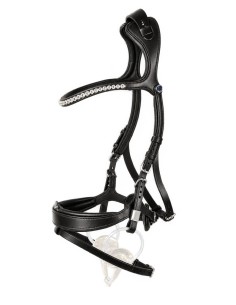 Freedom II Slide&Lock-Trense mit Kristall-Stirnband Stubben