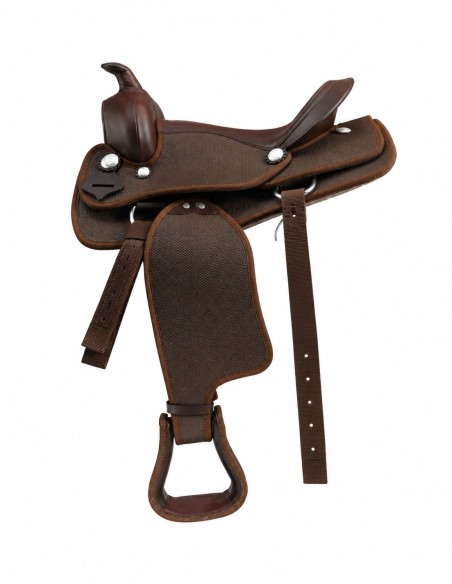Silla de montar western sintética Westride