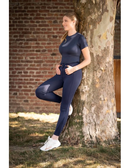 Hose „Pearl City“ mit hoher Leibhöhe und 1/1-Silikon-Hose – HKM