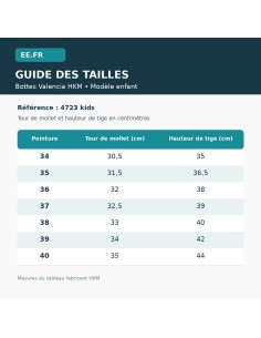 Bottes Valencia HKM modèle enfant 2