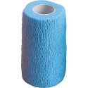 Bande adhérente de travail ou de soins 10 cm Flex-Wrap Bleu