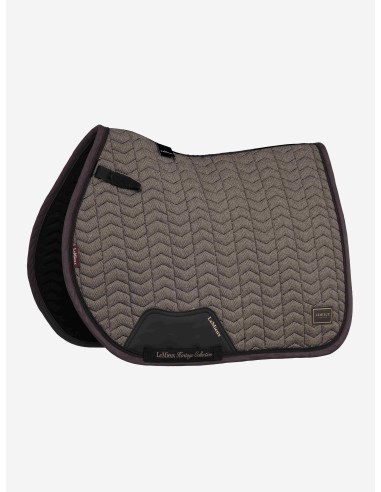 Tapis de selle CSO à motif chevrons Heritage Cocoa LeMieux