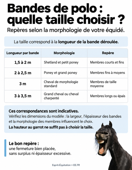 Bandes polaires Innovation Cheval HKM