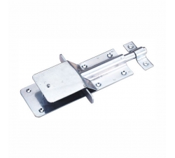 Verrou d’écurie avec Loquet rabattablede sécurité pour box cheval Acier