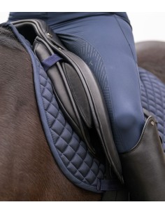 Comfort-Springreitsattel aus Leder Waldhausen