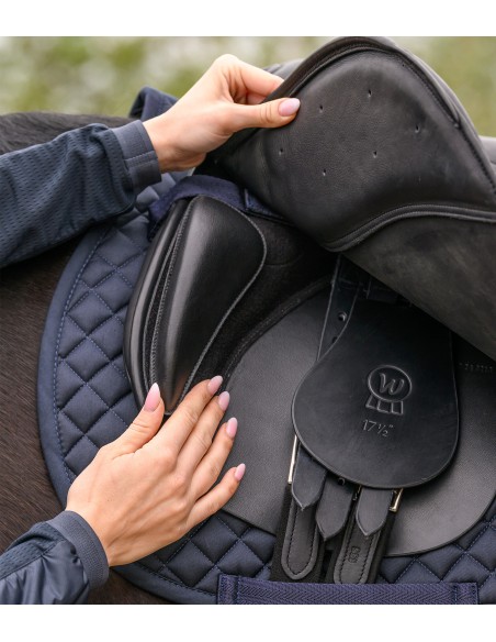 Selle d’obstacle Comfort en cuir Waldhausen