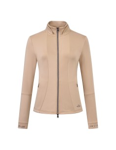 Tech cardigan HVPJay coupe féminine stretch séchage rapide et poches zippées HV Polo 2