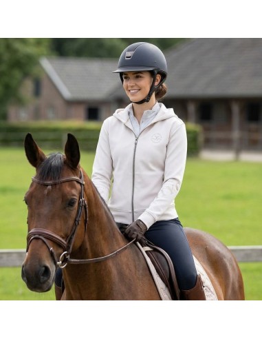 Tech sweat HVPElla femme à enfiler confortable avec tech shell et HV Polo
