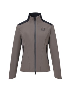 Chaqueta Tech Shell para mujer con detalles de corte láser y tejido elástico en cuatro direcciones HV Polo 2