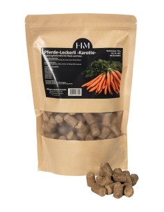 Bonbons pour chevaux carotte-, 750 g HKM