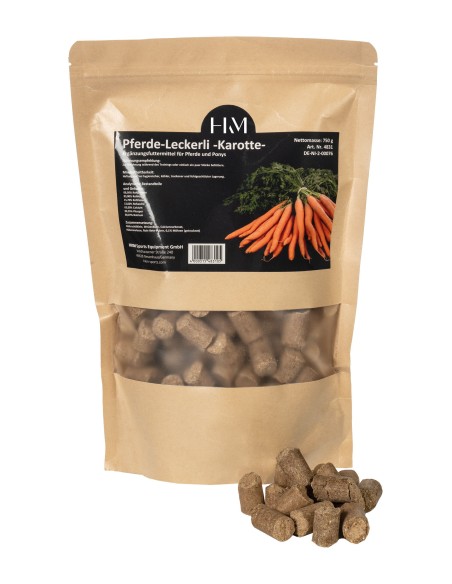 Bonbons pour chevaux carotte-, 750 g HKM
