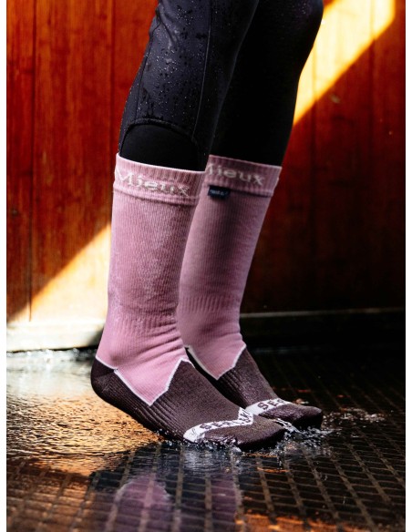 Wasserdichte Socken „ LeMieux “ von Sealskinz in Dusty Pink