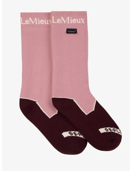 Calcetines impermeables « LeMieux » x Sealskinz, color rosa empolvado