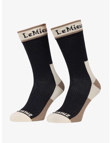 Calcetines impermeables « LeMieux » x Sealskinz, color rosa empolvado