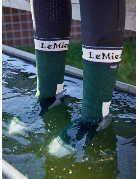 Calcetines impermeables « LeMieux » x Sealskinz, color rosa empolvado