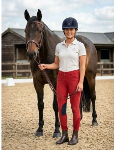 Pantalones de equitación Laura Euro Star: elegancia y comodidad en la silla de montar | Esprit Équitation