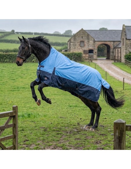 Couverture de Pluie Cheval Highneck 600D 0g – Imperméable & Liberté de Mouvement | Esprit Équitation