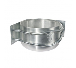 Eck-Futterhaus Luxus aus Aluminium