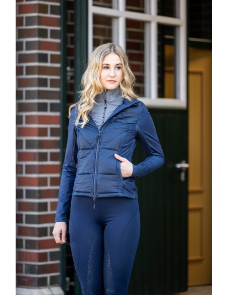 Chaleco de jersey y nailon «Prag II Style» HKM