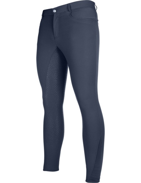 Pantalones de equitación deportiva con trasero 1/1 de silicona y bajos de licra – HKM