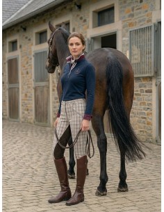 Reithose „Hunter Check“ von Euro Star – Britischer Stil & Komfort | Esprit Équitation