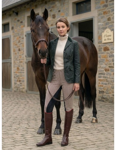 Reithose „Hunter Check“ von Euro Star – Britischer Stil & Komfort | Esprit Équitation