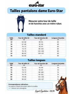 Pantalon équitation femme Laura 135 Full Euro-Star 2
