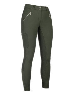 Reithose „Lia High Waist“ mit 1/1-Silikon-Innenfutter – HKM