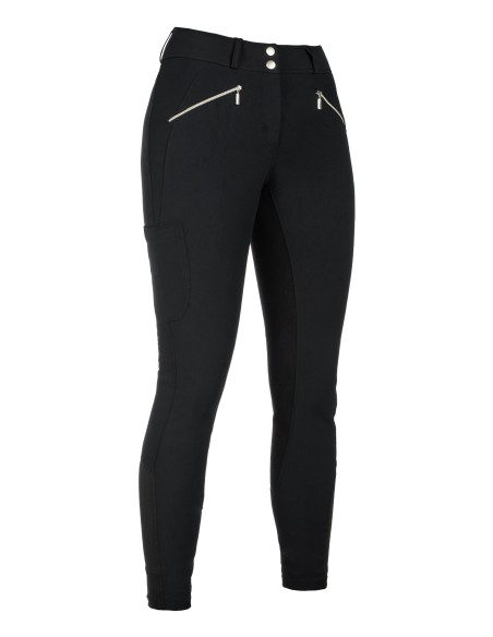 Hose „Lia High Waist“ mit 1/1-Schnitt aus Alos HKM