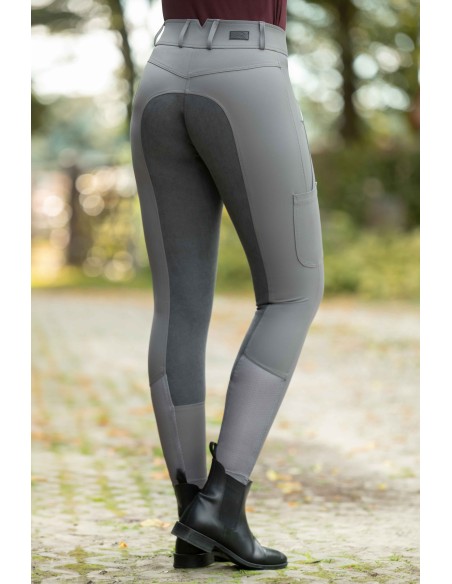 Hose „Lia High Waist“ mit 1/1-Schnitt aus Alos HKM