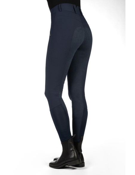 Hose „Lia High Waist“ mit 1/1-Schnitt aus Alos HKM