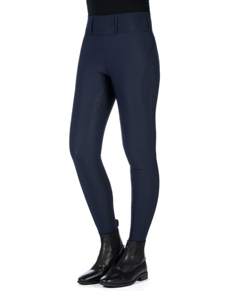 Jil-Leggings mit hoher Taille und 1/1-Silikon-Innenseite HKM