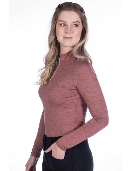 Shirt fonctionnel Rosewood Melange- HKM