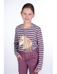 Polo à manches longues Alva- HKM Kids 2