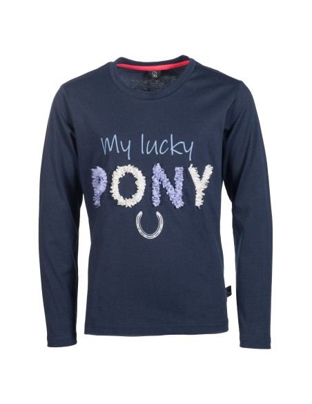 Polo de manga larga Aymee- HKM Kids