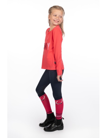 Aymee-Langarm-Polo-Shirt- HKM Kids