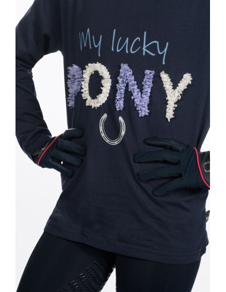 Aymee-Langarm-Polo-Shirt- HKM Kids