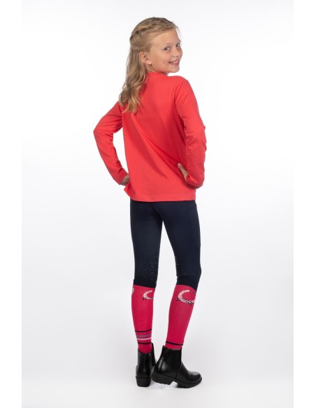 Aymee-Langarm-Polo-Shirt- HKM Kids