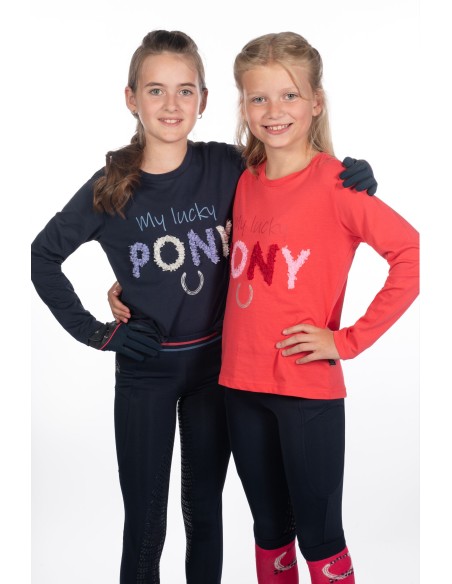 Polo de manga larga Aymee- HKM Kids