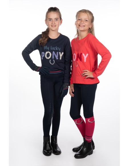Aymee-Langarm-Polo-Shirt- HKM Kids