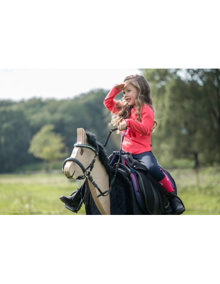 Polo de manga larga Aymee- HKM Kids