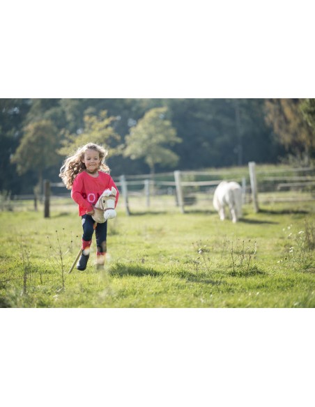 Polo de manga larga Aymee- HKM Kids
